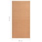 vidaXL Teppichläufer BCF Beige 80x150 cm vidaXL Teppichläufer BCF Beige 80x150 cm