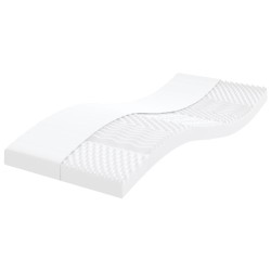 vidaXL Schaumstoffmatratzen 2 Stk. 80x200 cm 7-Zonen Härtegrad 20 ILD