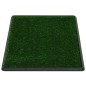 vidaXL Haustiertoiletten 2 Stk. mit Tablett Kunstrasen Grün 76x51x3 cm vidaXL Haustiertoiletten 2 Stk. mit Tablett Kunstrasen Grün 76x51x3 cm