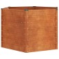 vidaXL Hochbeet Rostig 129x129x77 cm Cortenstahl vidaXL Hochbeet Rostig 129x129x77 cm Cortenstahl