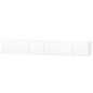 vidaXL TV-Schränke 2 Stk. Holzwerkstoff 120x40x34 cm Hochglanz Weiß vidaXL TV-Schränke 2 Stk. Holzwerkstoff 120x40x34 cm Hochglanz Weiß