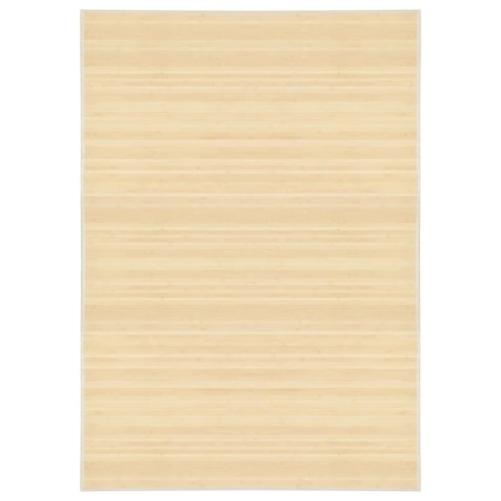 vidaXL Teppich Bambus 160x230 cm Natur