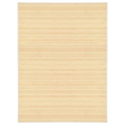 vidaXL Teppich Bambus 150x200 cm Natur