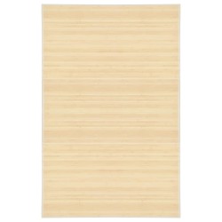 vidaXL Teppich Bambus 100x160 cm Natur