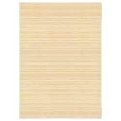vidaXL Teppich Bambus 120x180 cm Natur