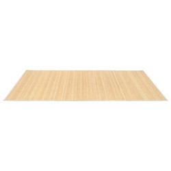 vidaXL Teppich Bambus 120x180 cm Natur