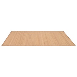 vidaXL Teppich Bambus 160x230 cm Braun