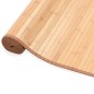 vidaXL Teppich Bambus 80x300 cm Braun vidaXL Teppich Bambus 80x300 cm Braun