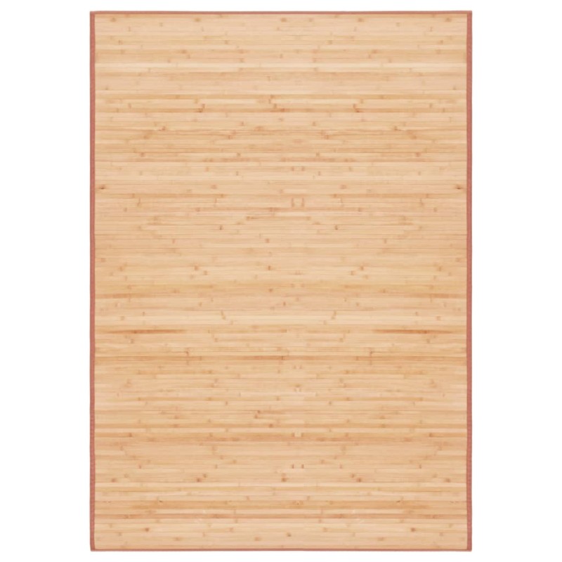 vidaXL Teppich Bambus 120x180 cm Braun vidaXL Teppich Bambus 120x180 cm Braun