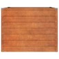 vidaXL Hochbeet Rostig 100x100x77 cm Cortenstahl vidaXL Hochbeet Rostig 100x100x77 cm Cortenstahl