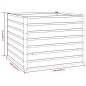 vidaXL Hochbeet Rostig 100x100x77 cm Cortenstahl vidaXL Hochbeet Rostig 100x100x77 cm Cortenstahl