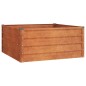 vidaXL Hochbeet Rostig 100x100x45 cm Cortenstahl vidaXL Hochbeet Rostig 100x100x45 cm Cortenstahl