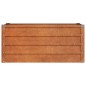 vidaXL Hochbeet Rostig 100x40x45 cm Cortenstahl vidaXL Hochbeet Rostig 100x40x45 cm Cortenstahl