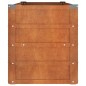 vidaXL Hochbeet Rostig 100x40x45 cm Cortenstahl vidaXL Hochbeet Rostig 100x40x45 cm Cortenstahl