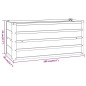 vidaXL Hochbeet Rostig 100x40x45 cm Cortenstahl vidaXL Hochbeet Rostig 100x40x45 cm Cortenstahl