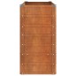 vidaXL Hochbeet Rostig 100x40x77 cm Cortenstahl vidaXL Hochbeet Rostig 100x40x77 cm Cortenstahl