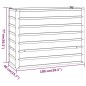 vidaXL Hochbeet Rostig 100x40x77 cm Cortenstahl vidaXL Hochbeet Rostig 100x40x77 cm Cortenstahl