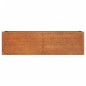 vidaXL Hochbeet Rostig 160x40x45 cm Cortenstahl vidaXL Hochbeet Rostig 160x40x45 cm Cortenstahl