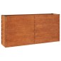 vidaXL Hochbeet Rostig 160x40x77 cm Cortenstahl vidaXL Hochbeet Rostig 160x40x77 cm Cortenstahl