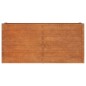 vidaXL Hochbeet Rostig 160x40x77 cm Cortenstahl vidaXL Hochbeet Rostig 160x40x77 cm Cortenstahl