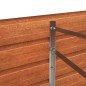 vidaXL Hochbeet Rostig 160x40x77 cm Cortenstahl vidaXL Hochbeet Rostig 160x40x77 cm Cortenstahl