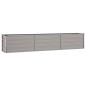 vidaXL Hochbeet Rostig 240x40x45 cm Cortenstahl vidaXL Hochbeet Rostig 240x40x45 cm Cortenstahl
