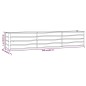 vidaXL Hochbeet Rostig 240x40x45 cm Cortenstahl vidaXL Hochbeet Rostig 240x40x45 cm Cortenstahl