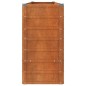 vidaXL Hochbeet Rostig 240x40x77 cm Cortenstahl vidaXL Hochbeet Rostig 240x40x77 cm Cortenstahl