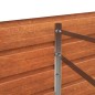 vidaXL Hochbeet Rostig 320x40x45 cm Cortenstahl vidaXL Hochbeet Rostig 320x40x45 cm Cortenstahl