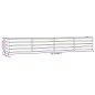 vidaXL Hochbeet Rostig 320x40x45 cm Cortenstahl vidaXL Hochbeet Rostig 320x40x45 cm Cortenstahl
