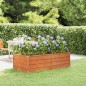 vidaXL Hochbeet Rostig 160x80x45 cm Cortenstahl vidaXL Hochbeet Rostig 160x80x45 cm Cortenstahl