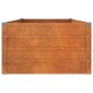 vidaXL Hochbeet Rostig 160x80x45 cm Cortenstahl vidaXL Hochbeet Rostig 160x80x45 cm Cortenstahl