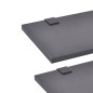 vidaXL 10-tlg. Badmöbel-Set mit Waschbecken und Wasserhahn Schwarz vidaXL 10-tlg. Badmöbel-Set mit Waschbecken und Wasserhahn Schwarz