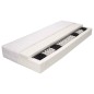 vidaXL Matratze 140 x 200 cm 7 Zonen Taschenfedern 20 cm H3 vidaXL Matratze 140 x 200 cm 7 Zonen Taschenfedern 20 cm H3