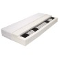 vidaXL Matratze 90 x 200 cm 7 Zonen Taschenfedern 20 cm H3 vidaXL Matratze 90 x 200 cm 7 Zonen Taschenfedern 20 cm H3