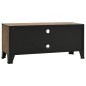 vidaXL TV-Schrank Rustikales Braun 105x36x47 cm Metall und MDF vidaXL TV-Schrank Rustikales Braun 105x36x47 cm Metall und MDF