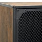 vidaXL TV-Schrank Rustikales Braun 105x36x47 cm Metall und MDF vidaXL TV-Schrank Rustikales Braun 105x36x47 cm Metall und MDF
