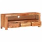 vidaXL TV-Schrank 110x30x40 cm Massivholz Akazie vidaXL TV-Schrank 110x30x40 cm Massivholz Akazie