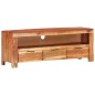 vidaXL TV-Schrank 110x30x40 cm Massivholz Akazie vidaXL TV-Schrank 110x30x40 cm Massivholz Akazie