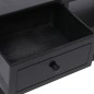 vidaXL TV-Schrank Schwarz 108x30x40 cm Massivholz Paulownia vidaXL TV-Schrank Schwarz 108x30x40 cm Massivholz Paulownia