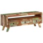 vidaXL TV-Schrank Mehrfarbig 110x30x40 cm Altholz Massiv vidaXL TV-Schrank Mehrfarbig 110x30x40 cm Altholz Massiv
