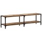 vidaXL TV-Schrank 150x30x41 cm Massivholz Mango vidaXL TV-Schrank 150x30x41 cm Massivholz Mango