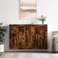 Wandschränke 2 Stk. Räuchereiche Holzwerkstoff Wandschränke 2 Stk. Räuchereiche Holzwerkstoff