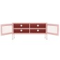 vidaXL TV-Schrank Rosa 105x35x50 cm Stahl vidaXL TV-Schrank Rosa 105x35x50 cm Stahl