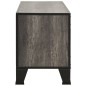 vidaXL TV-Schrank Grau 105x36x47 cm Metall und MDF vidaXL TV-Schrank Grau 105x36x47 cm Metall und MDF