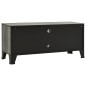 vidaXL TV-Schrank Grau 105x36x47 cm Metall und MDF vidaXL TV-Schrank Grau 105x36x47 cm Metall und MDF