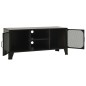 vidaXL TV-Schrank Grau 105x36x47 cm Metall und MDF vidaXL TV-Schrank Grau 105x36x47 cm Metall und MDF
