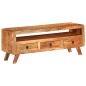vidaXL TV-Schrank 110x30x40 cm Massivholz Akazie vidaXL TV-Schrank 110x30x40 cm Massivholz Akazie