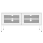 vidaXL TV-Schrank Weiß 105x35x50 cm Stahl vidaXL TV-Schrank Weiß 105x35x50 cm Stahl