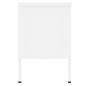 vidaXL TV-Schrank Weiß 105x35x50 cm Stahl vidaXL TV-Schrank Weiß 105x35x50 cm Stahl